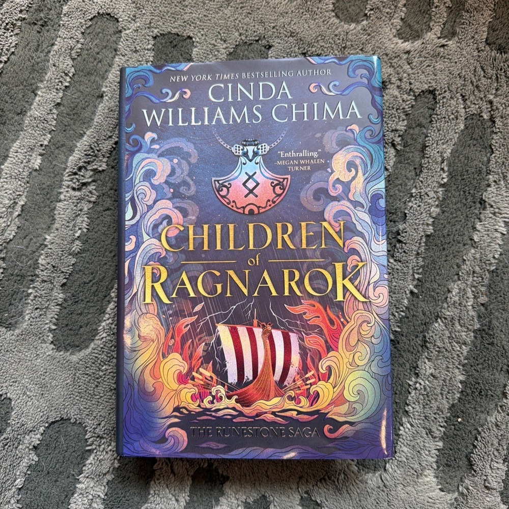 LitJoy Children of Ragnarok Signed‎ Special Edition Cinda Williams Chima